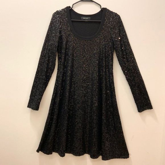 Karen Kane Black Sequin Midi Dress - Picture 2 of 8